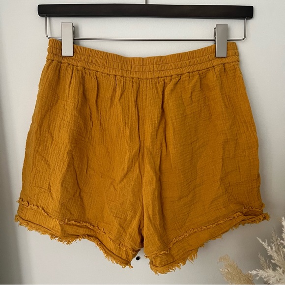 Anthropologie High Waist Cotton Shorts - Picture 5 of 6